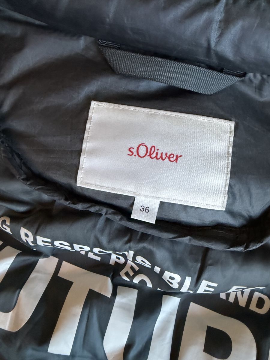 S.Oliver Giacche: s.Oliver Damen Übergangsjacke mit Kapuze – Usato da Sursee venduto da ste_zr96 3