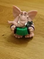 PVC Figur Rose Elefant Pipo mit Accordion