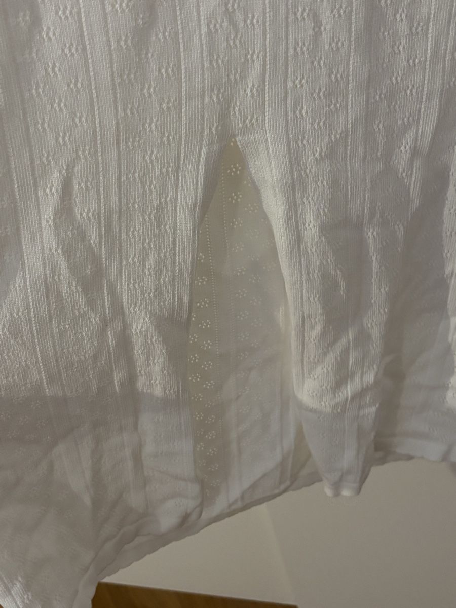 Vestiti: Weisses Maxi Strickkleid Grösse M – Usato da Luzern venduto da Qazwsx 5