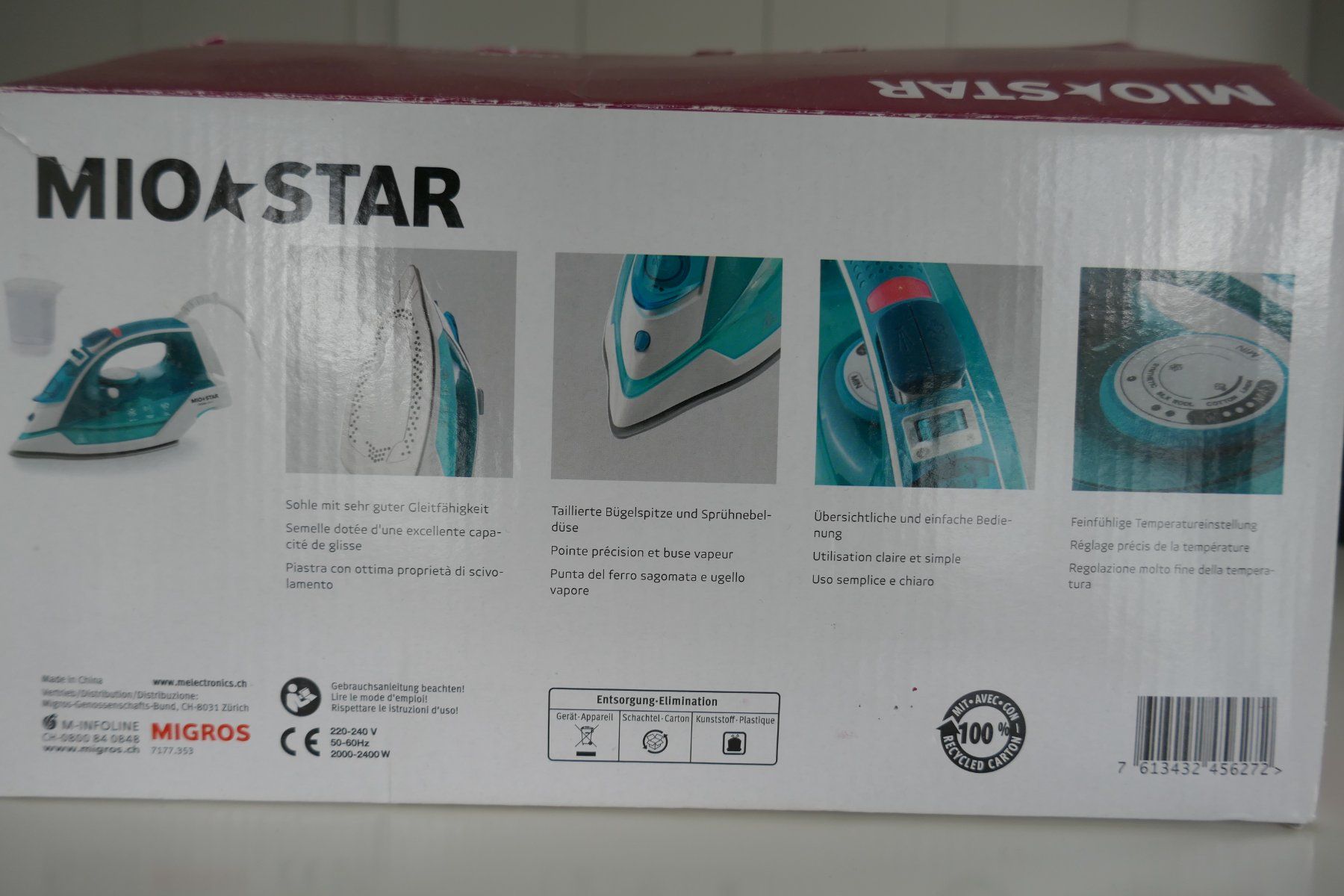 Mio Star Ferri da stiro: Bügeleisen MIO-StAR – Usato da Winterthur venduto da KarlR01 2