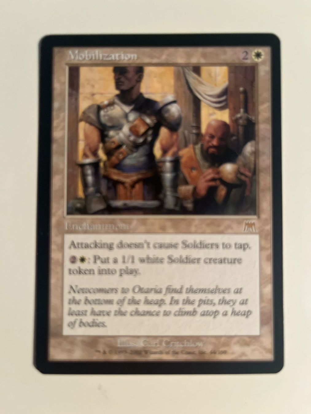 Magic The Gathering Sammelbilder & Trading cards: 1 x Mobilization - Magic: The Gathering - MtG – Gebraucht aus Kriens von Shadi1980
