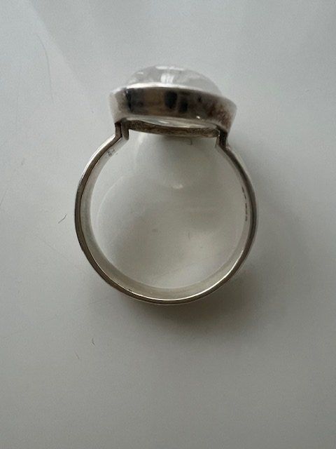 Anelli: Ring Silber 925 mit Stein, NEU! – Nuovo (secondo la descrizione) da Walenstadt venduto da ricamul 2
