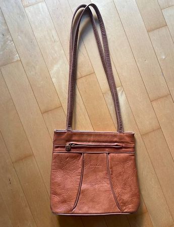 LEDER SCHULTERTASCHE LIVIA FLORIO