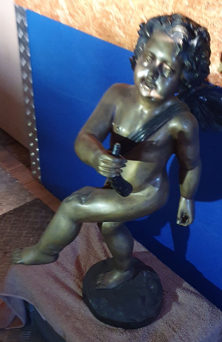 Statuette: Engel in Bronze 65cm – Usato da Muri AG venduto da Edlerweiss 2