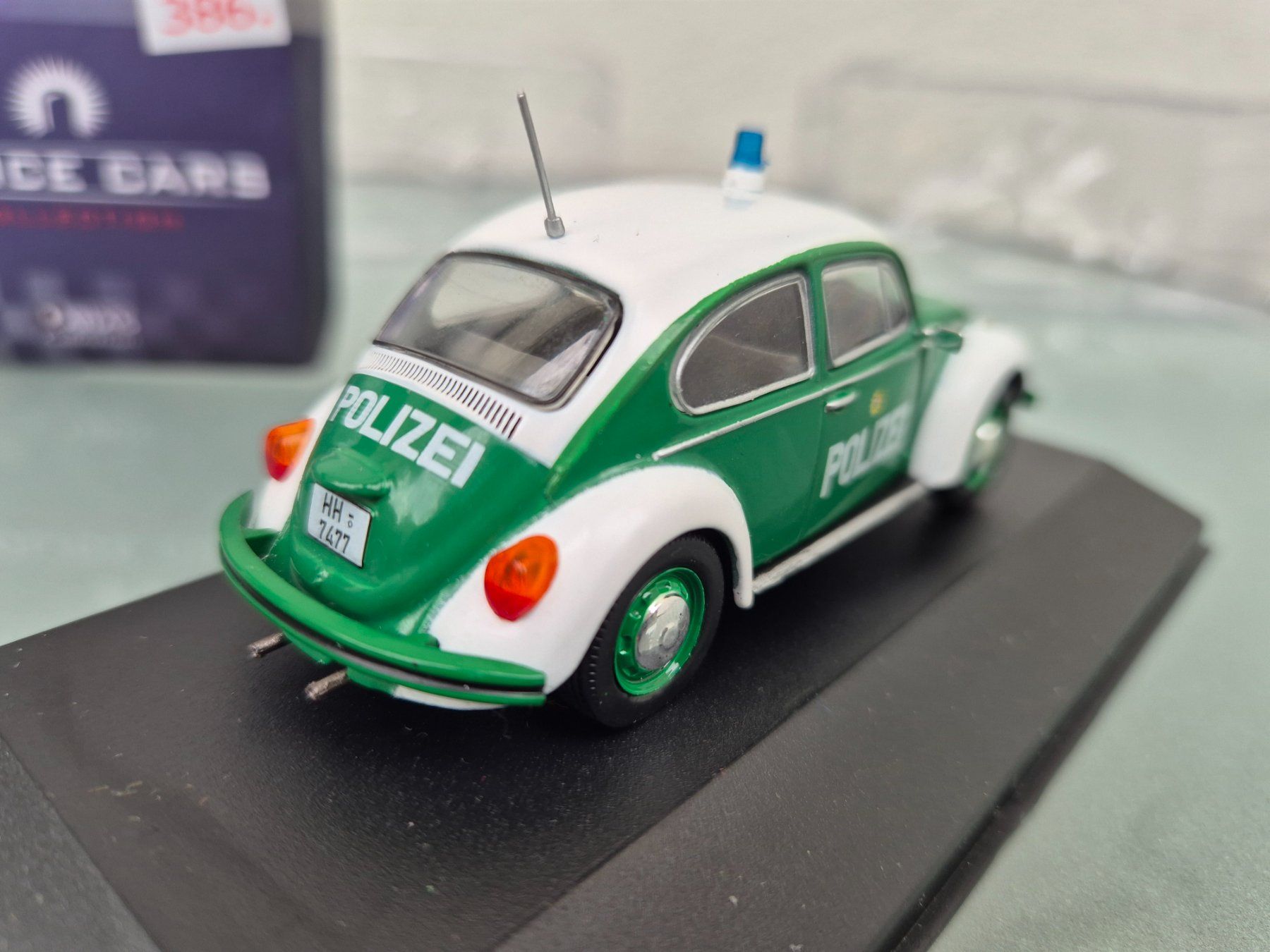 Volkswagen Modellini d'auto: VW Käfer Polizei von Atlas 1:43. – Nuovo (secondo la descrizione) da Oberbuchsiten venduto da laffite54 4
