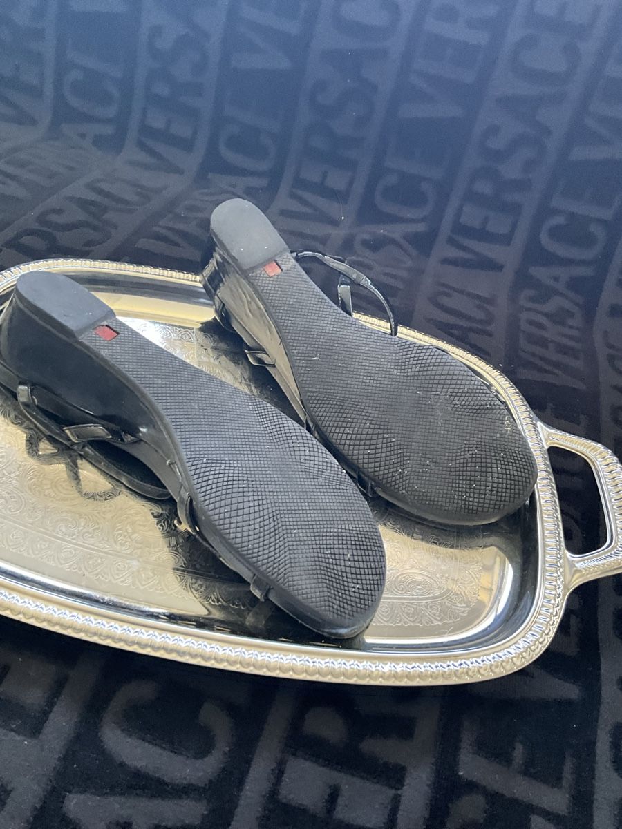 Prada Scarpe da donna: Schwarze Prada Sandalen Gr. 38 – Usato da Zürich venduto da thovala 1