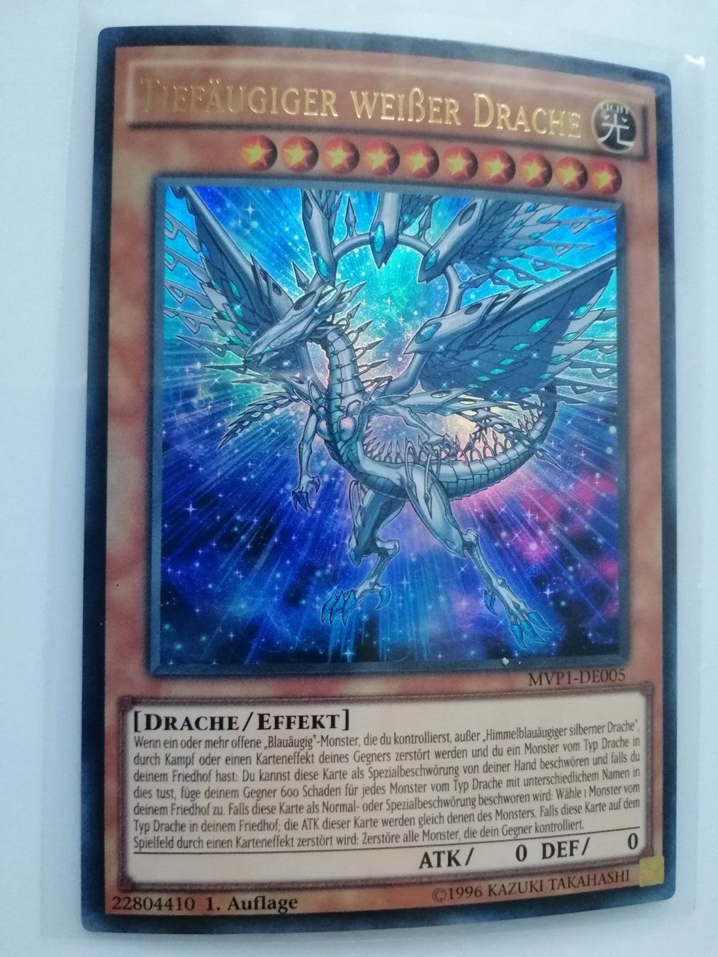 Yugioh Carte collezionabili: Tiefäugiger weisser Drache UR 1.Auflage – Nuovo (secondo la descrizione) da Boswil venduto da ShoppingCenterCity 3