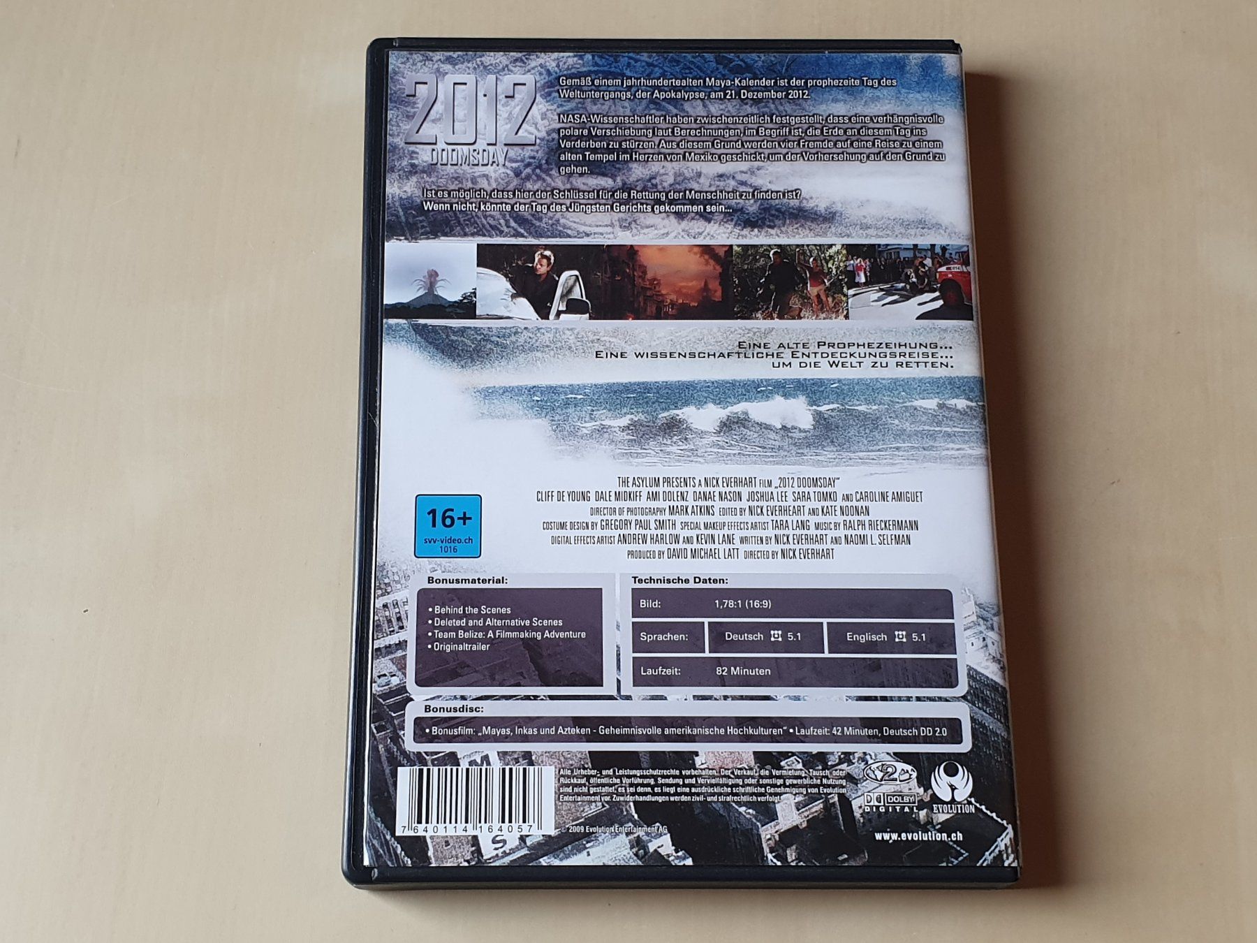 Tutti i DVDs: 2012 Doomsday – Usato da Stansstad venduto da collectorsshop 1
