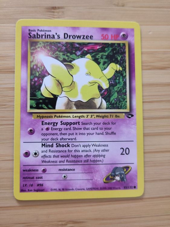 Gym Challenge Sabrina's Drowzee 95/132 - EN (Gebraucht) in Bern für CHF ...