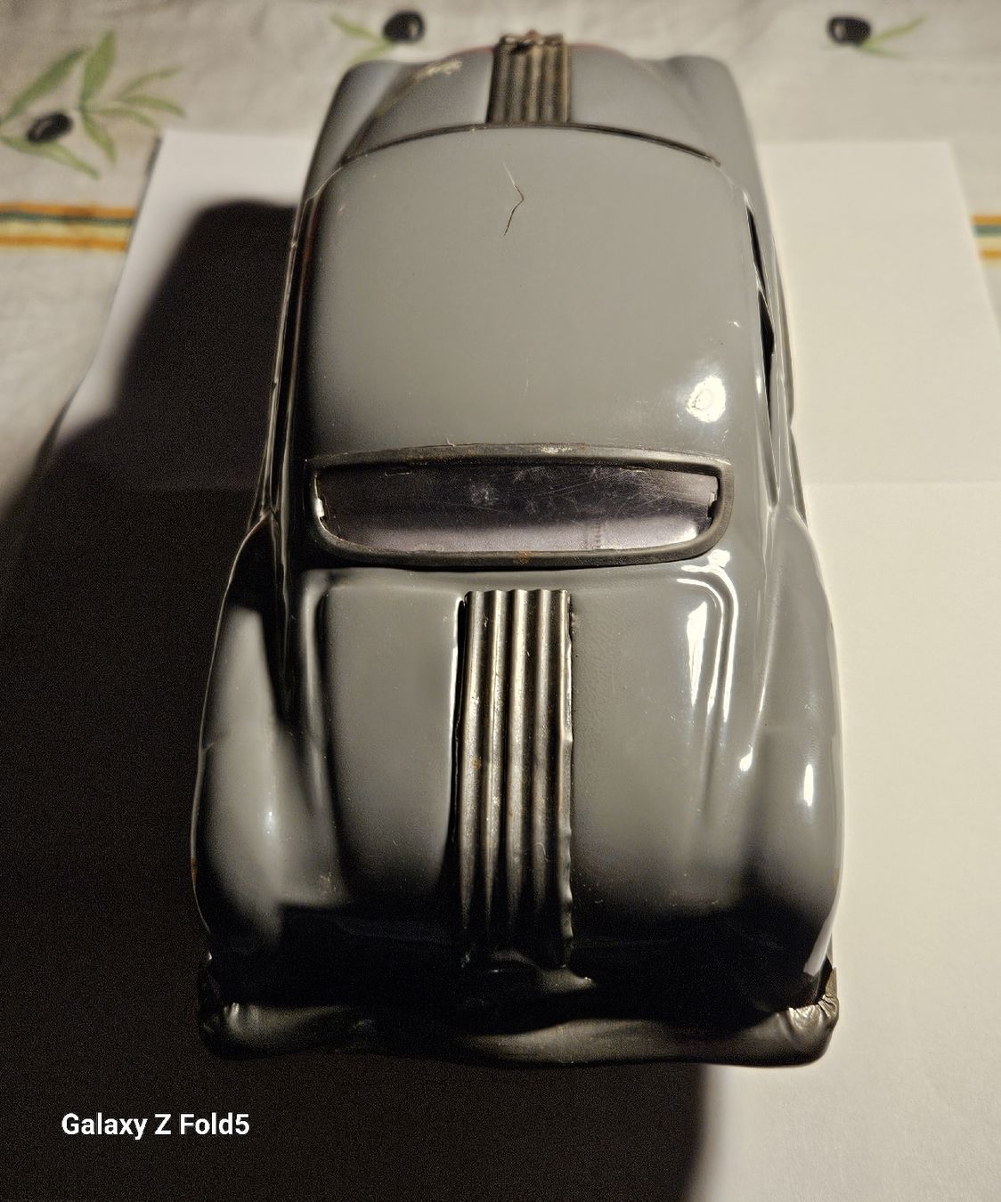 Pontiac Modellini d'auto: Blechauto Pontiac, Oldtimer, Vintage, grau, 25cm – Usato da Basel venduto da Sschenker 4