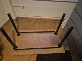 Ikea Tischbeine schwarz 70cm