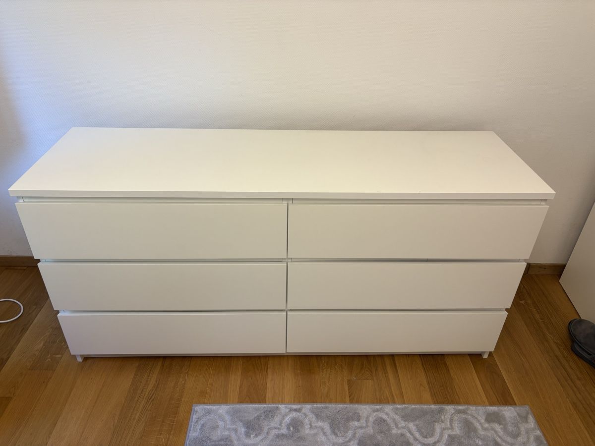 Ikea Cassettiere: Ikea Kullen Kommode weiss 6 Schubladen Gebraucht – Usato da Zürich venduto da nic_x9vd