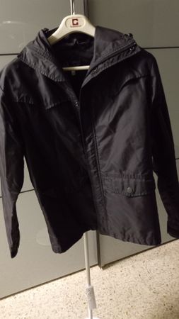 Veste légère imperméable Armani Jeans, noire T. 50