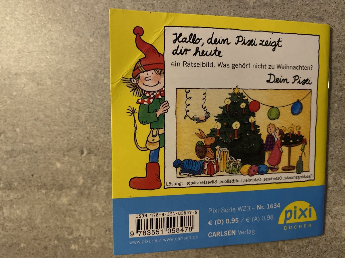Bücher: Pixibuch "Hortensias Weihnachtsbesuch" – Gebraucht aus Niederbüren von funkel06 2