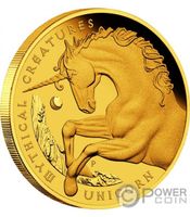 Einhorn mythical creatures 1 Feinunze Gold ERSTAUSGABE
