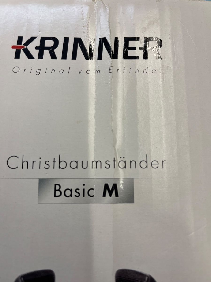 Krinner Basi per albero di Natale: Christbaumständer Krinner Basic M für 2,3 m Baum grün – Usato da Wiggen venduto da Antoniotto 2