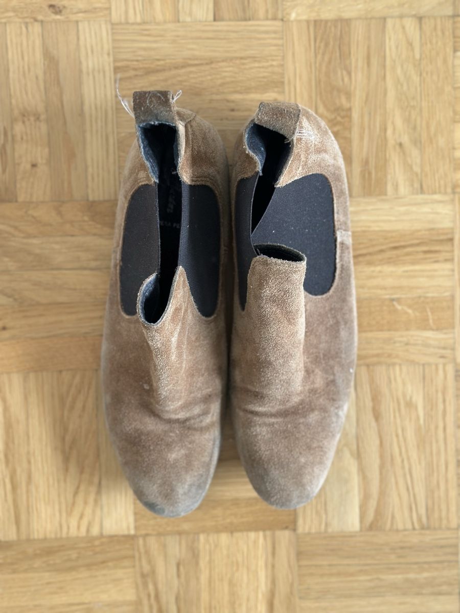 Scarpe da donna: Braune Wildleder Boots, Top Herbst Schuhe, Gr. 40 – Usato da Basel venduto da FatmaCan52 3