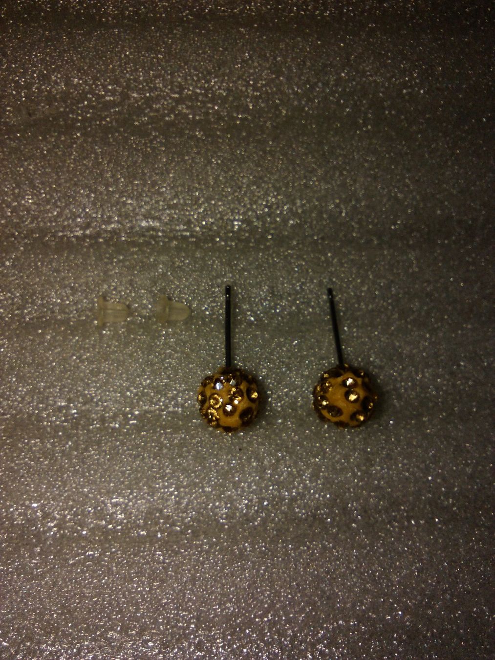 Boucles d'oreille: OHRRINGE MODESCHMUCK,,MIT ECHT KRISTALL,,BRAUN – Neuf (Voir description) à Basel par bijoutrie_4 1