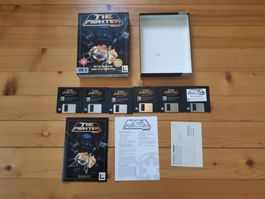 Star Wars TIE Fighter – PC DOS, Big Box, 3.5", Deutsch