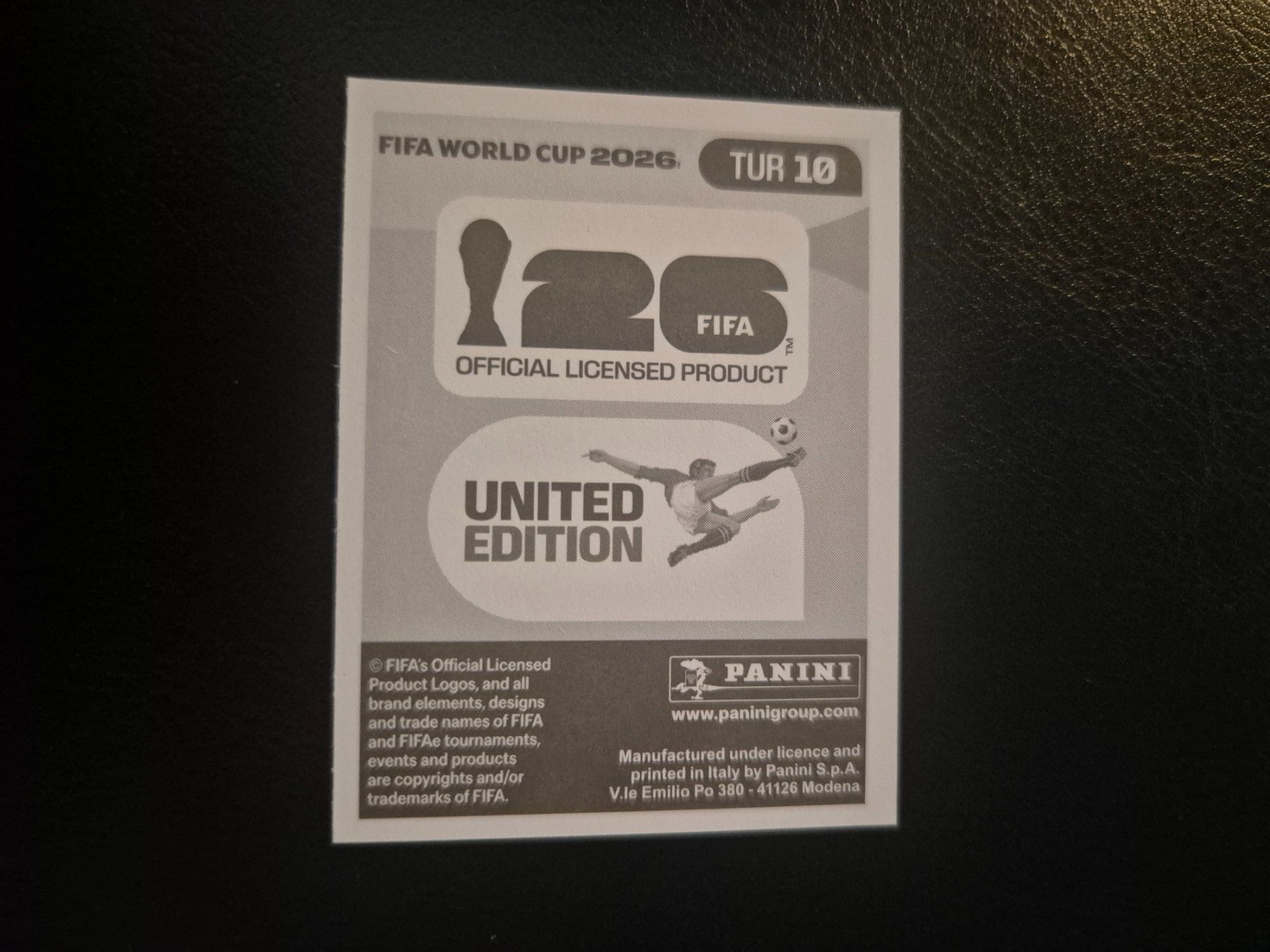 Panini Carte collezionabili: Panini WM 26 TUR 10 – Nuovo (secondo la descrizione) da Rorschacherberg venduto da AJ3108 1