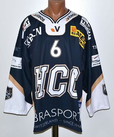 HC LA CHAUX-DE-FONDS #6 McFARLAND HCC MAILLOT TRIKOT XL