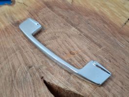 1 vintage Möbel Griff, 10.4cm, MS verchromt (LOT3286#MBS3)