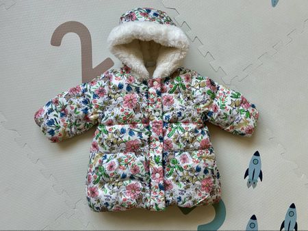 Giacca invernale calda Petit Bateau 74cm