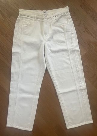 Leichte Jeans weiss