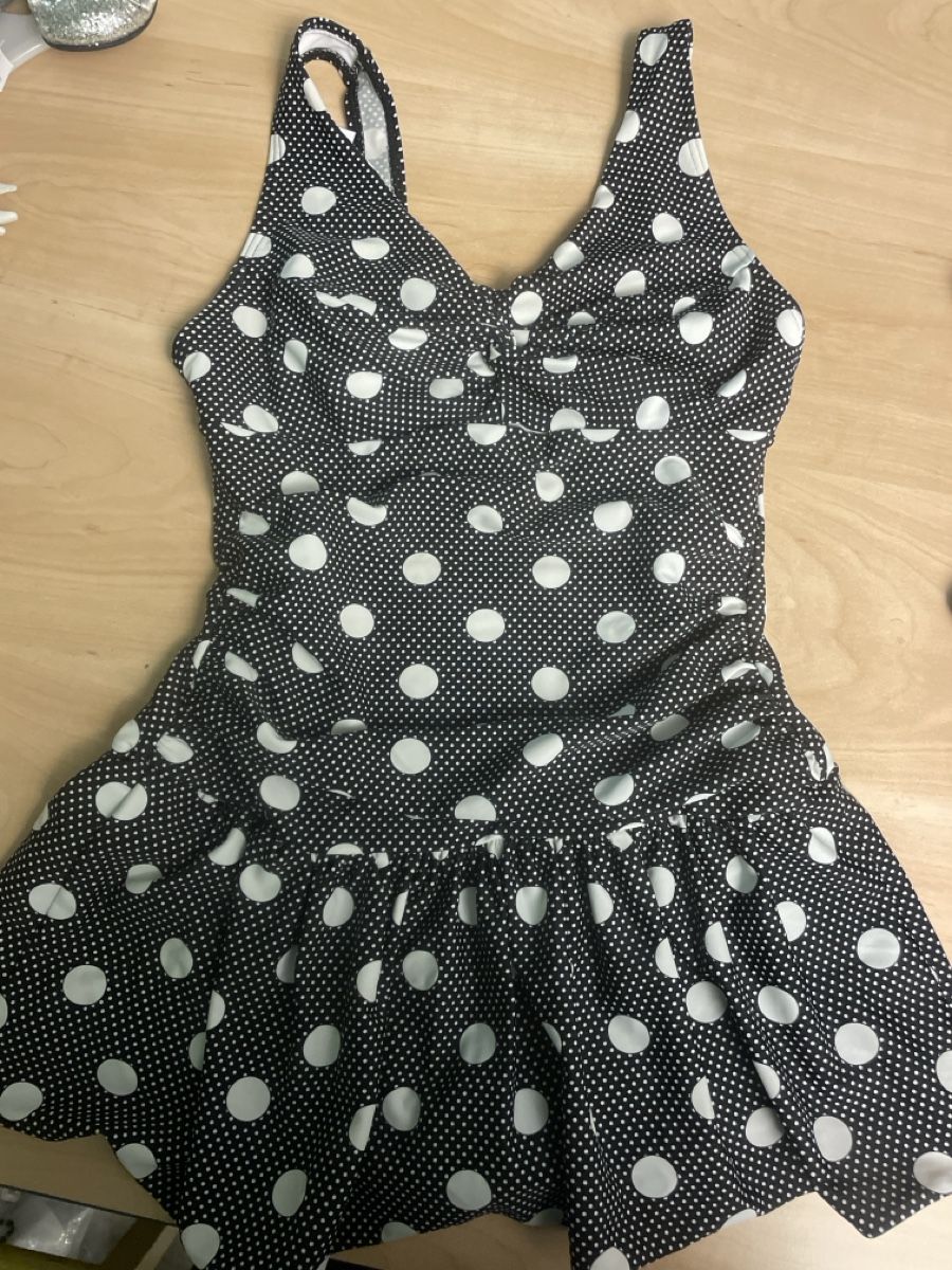 Costumi da bagno & Bikini: Umstands Badeanzug mit Pünktchen, Gr.XS – Usato da Obergerlafingen venduto da cabo4