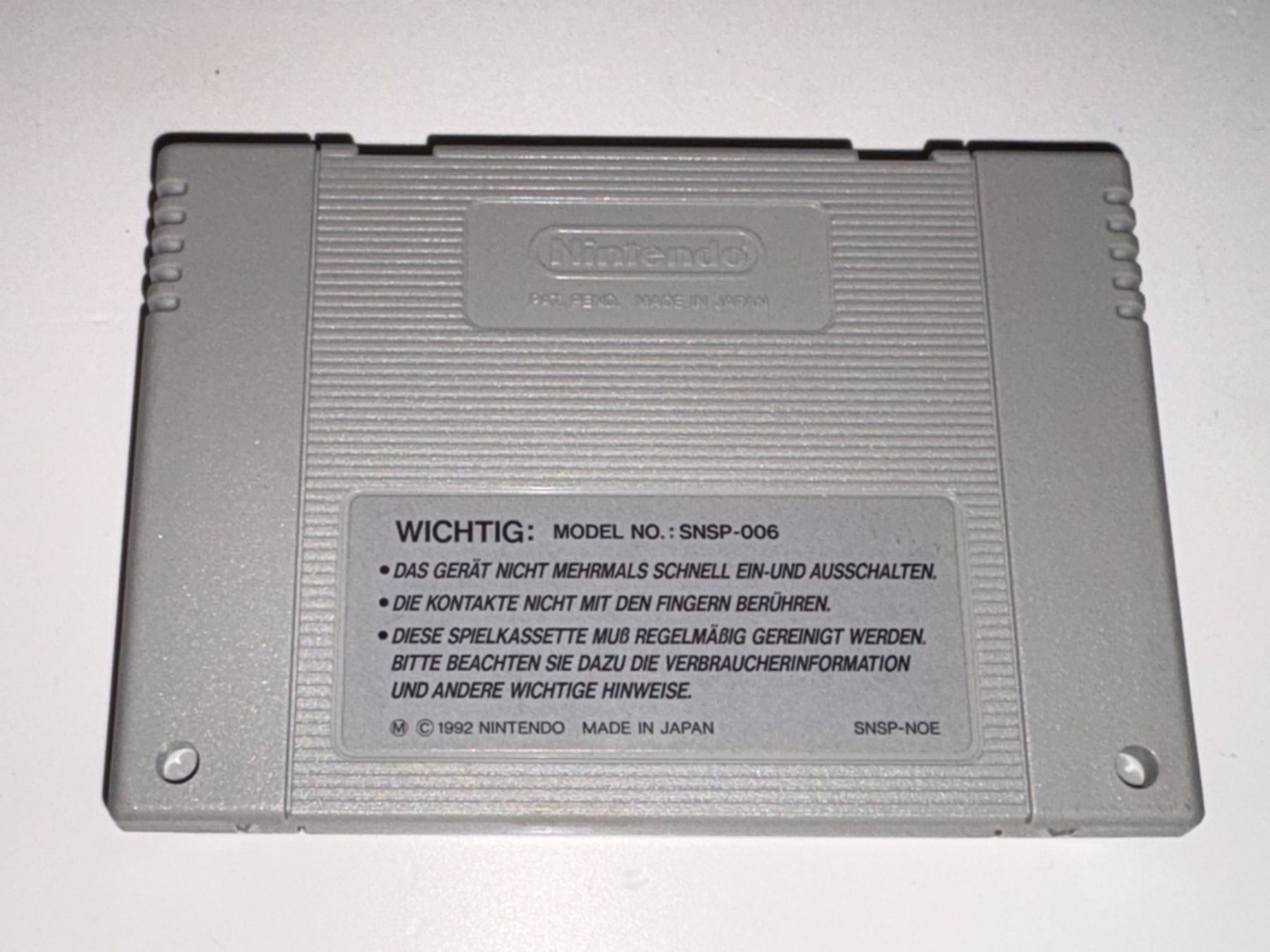 Nintendo Giochi: Super Double Dragon - Super Nintendo SNES - FRG Modul – Usato da Zürich venduto da VintagePalace 1