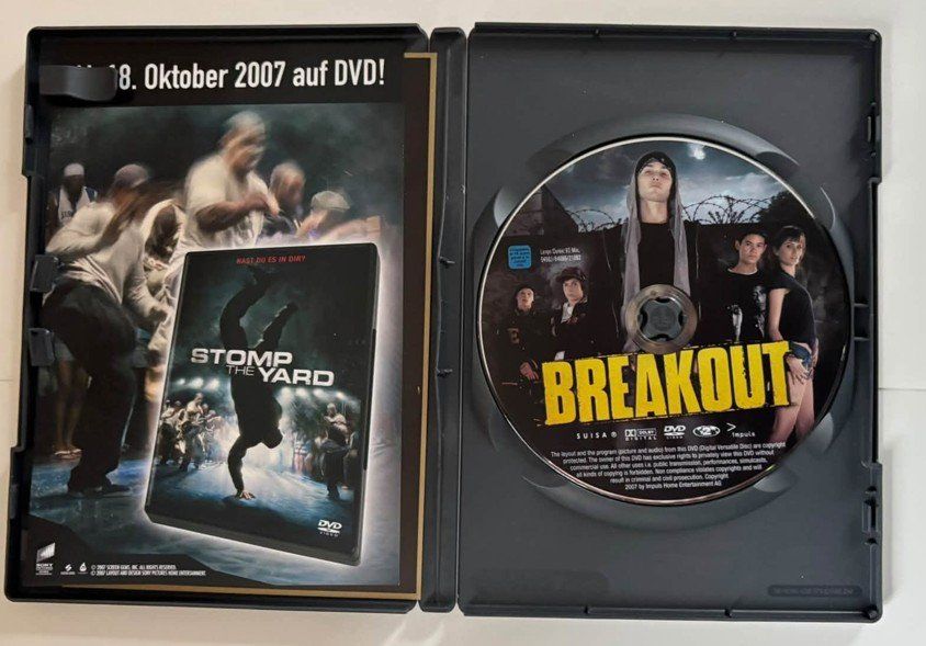 Tous les DVDs: Breakout (2007) DVD vergriffen – D'occasion à lupfig par maniacs666 1