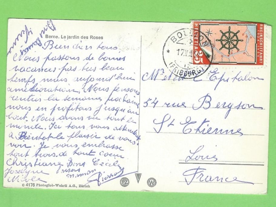 Cartoline postali: Bern, Röseligarten-Promenade – Usato da Zürich venduto da t24_de 1