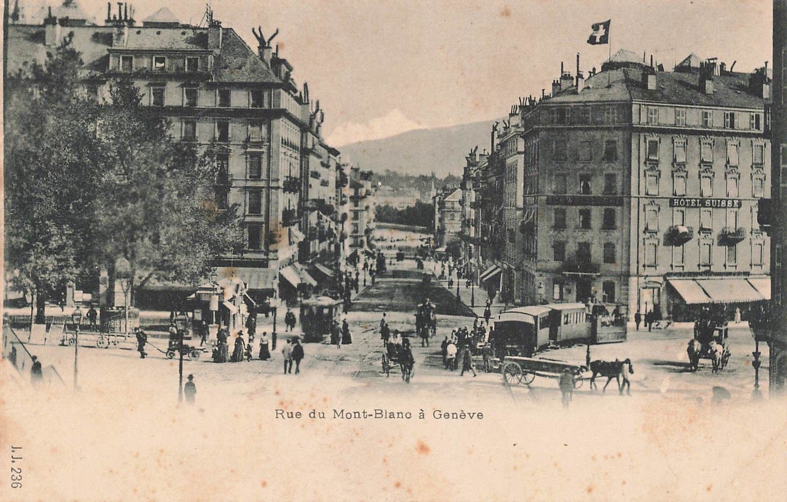 Cartoline postali: Geneve Tram Straßenbahnen – Usato da Biasca venduto da Blenio71