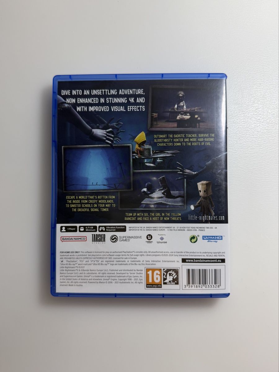 Sony Giochi: Little Nightmares 2 ps5 – Nuovo (secondo la descrizione) da Rolle venduto da dan_2607 1