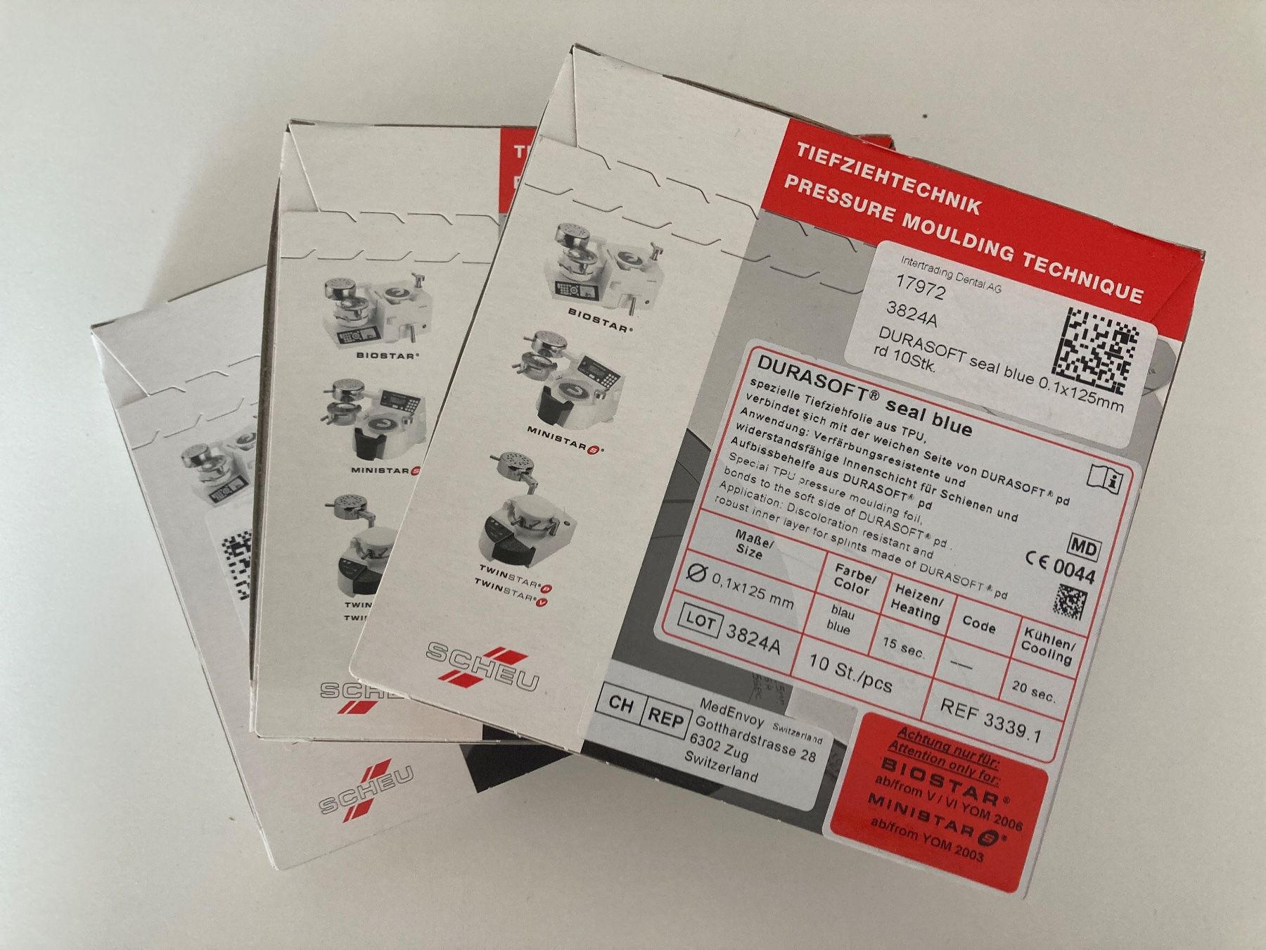 Folien: Scheu Durasoft Seal – Neu und originalverpackt aus Kaltbrunn von Silberkiste