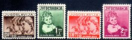 JUGOSLAWIEN KINDERHILFE SERIE 1937 **POSTFRISCH** - J15