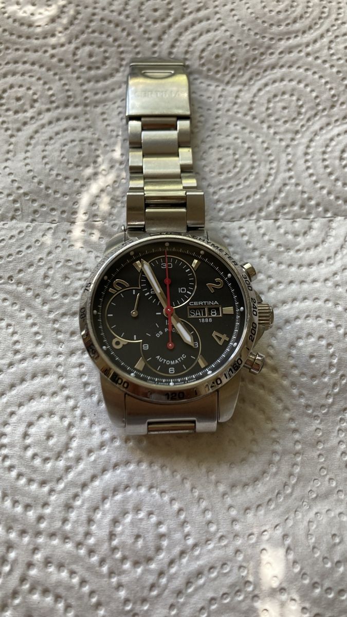 Certina Uhren: Certina DS Podium Automatic Valjoux 7750 Chronograph – Gebraucht aus Chevenez von Electro-Rick