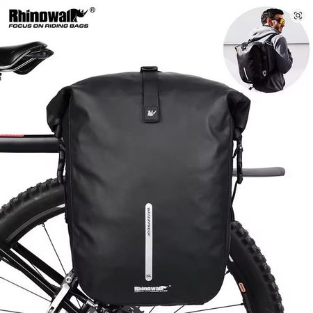 3-in-1 Gepäckträgertasche Rucksack Umhängetasche für Fahrrad
