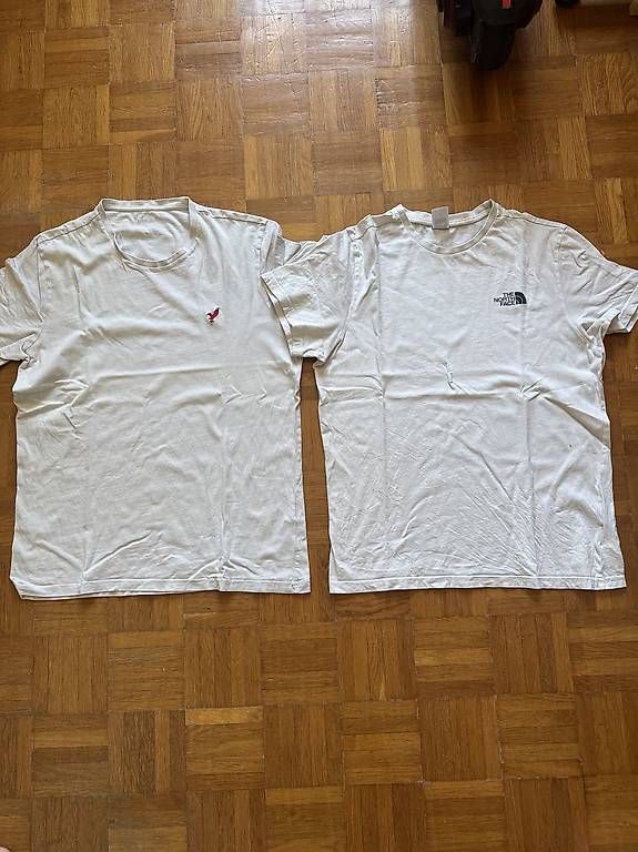 T-shirt: T'shirt blanc pier one et the north face  – Usato da Morges venduto da bir_9rsr