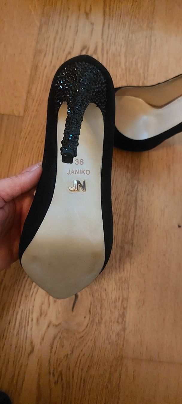 Scarpe da donna: Escarpins Janiko noirs strass T38 – Nuovo e nell'imballaggio originale da Sierre venduto da Lily88 4