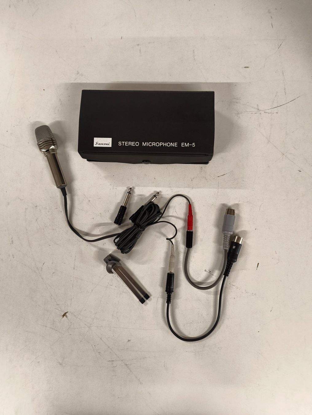 Sansui Microfoni: Sansui Stereo Microphone EM-5 – Usato da Basel venduto da bk_brockibasel