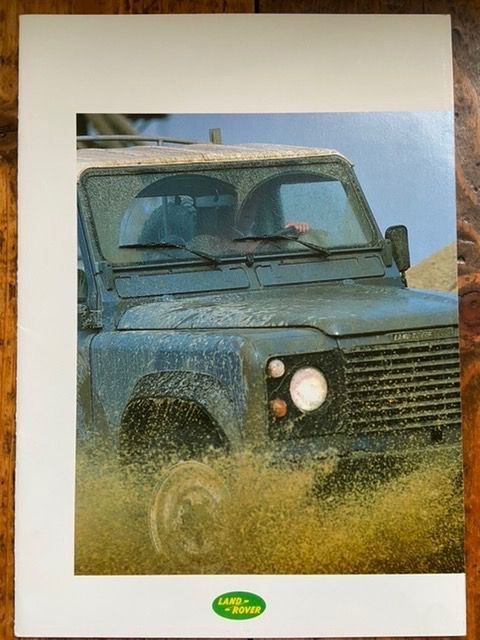 LAND ROVER 90 & 110 Prospekt brochure catalogue 1988 1989 (Gebraucht ...
