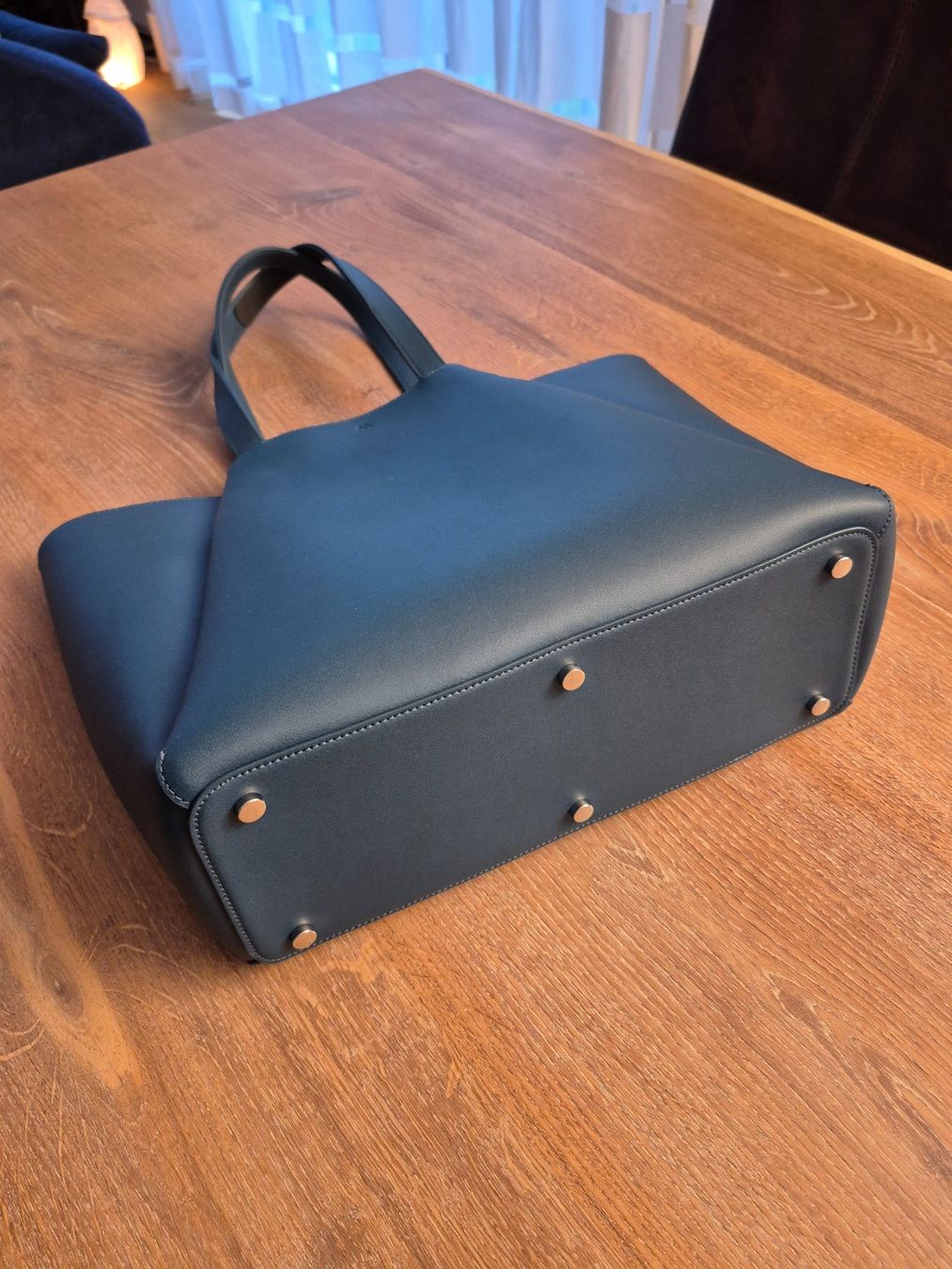 Borse da donna: Tote Work Bag KAAI Pyramid in teal blue – Usato da Herzogenbuchsee venduto da Ro9999 4