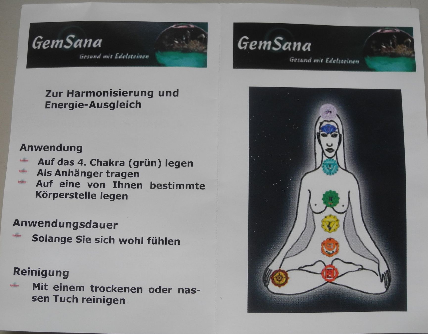 Minerali & Pietre curative: Chakra-Ring grün 4. Chakra-Herz-Chakra – Nuovo e nell'imballaggio originale da Kottwil venduto da Crazyrolf 2