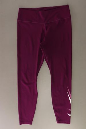 Nike Sporthose Gr. L lila aus Polyester