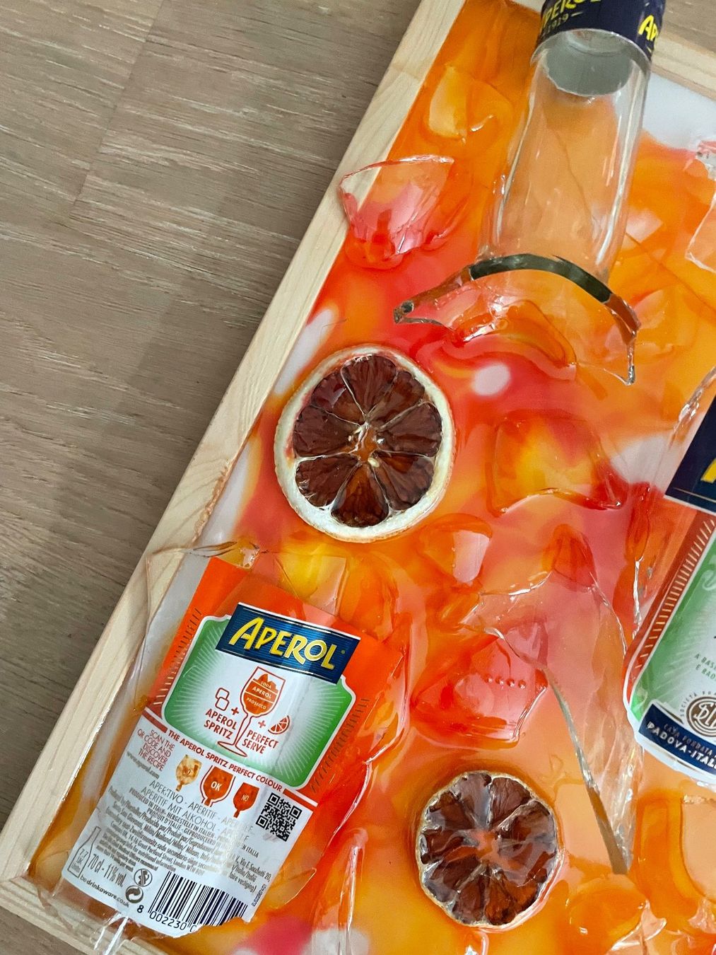 Poster & Bilder: Aperol Epoxid Bottle Art Bild – Neu (gemäss Beschreibung) aus Wagen von petzi08 1