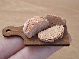 Holzofen Brot Handgemacht für Puppenhaus, Maileg