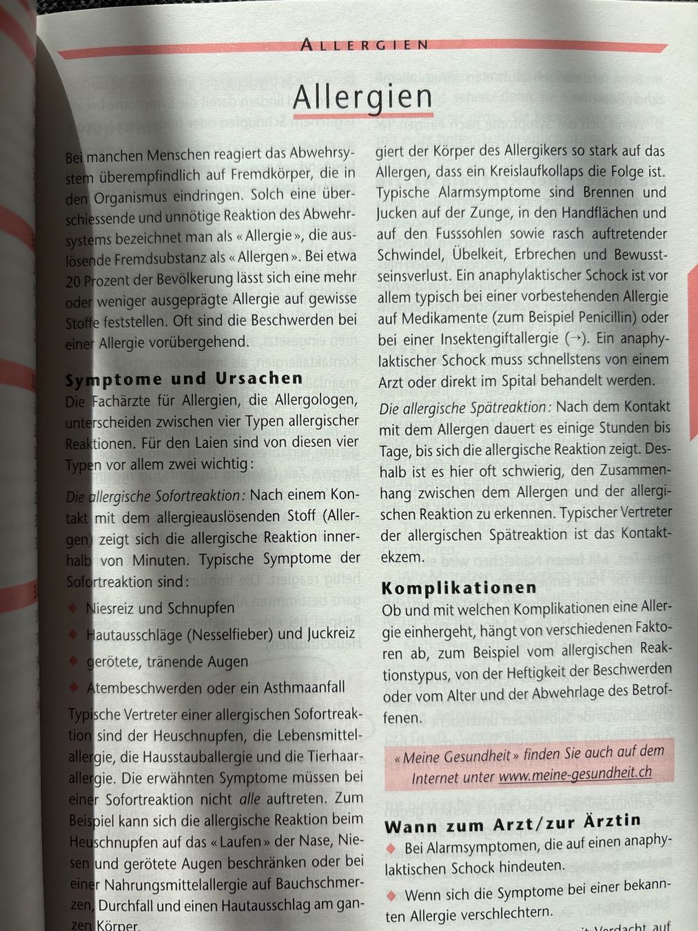 Bücher: Buch  Meine Gesundheit – Gebraucht aus Niederbipp von fashionfuchs 1