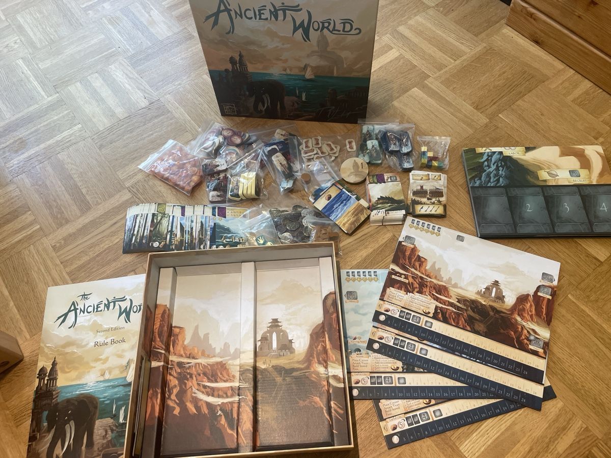 Giochi: The Ancient World - Brettspiel - Deluxe – Usato da Therwil venduto da rubininio 1