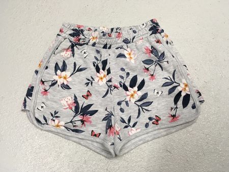 H&M Mädchen Shorts, Blumenmuster, Gr. 158/164